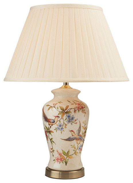 Helena Table Lamp, Cream