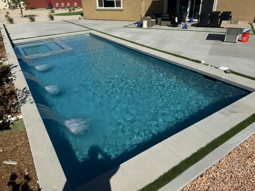 Aqua White - Mini Pebble Finish