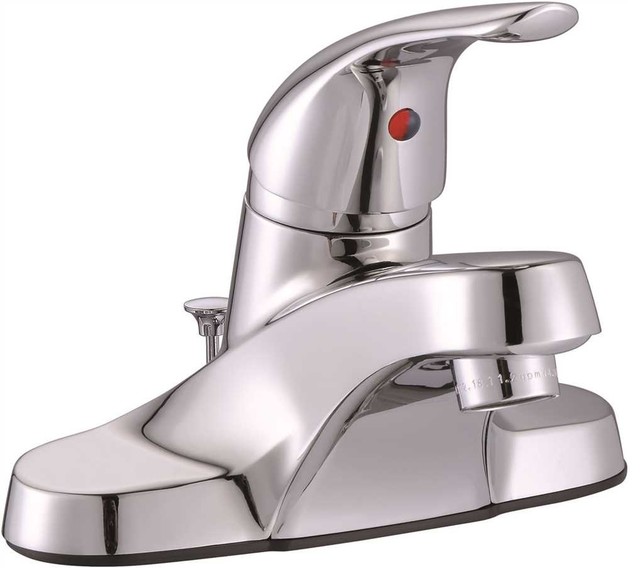 Premier Bayview Single-Handle Centerset Lavatory Faucet With Pop-Up - Contemporary - Bathroom Sink Faucets - by Gem Overstock LLC