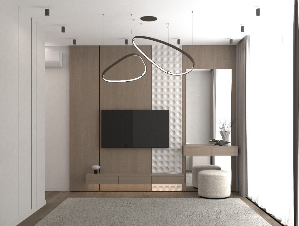 3х комнатная квартира ЖК WillTower в минимализме