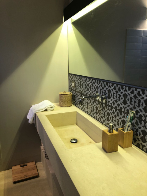 Appartamento privato 3 medelhavsstil-vardagsrum