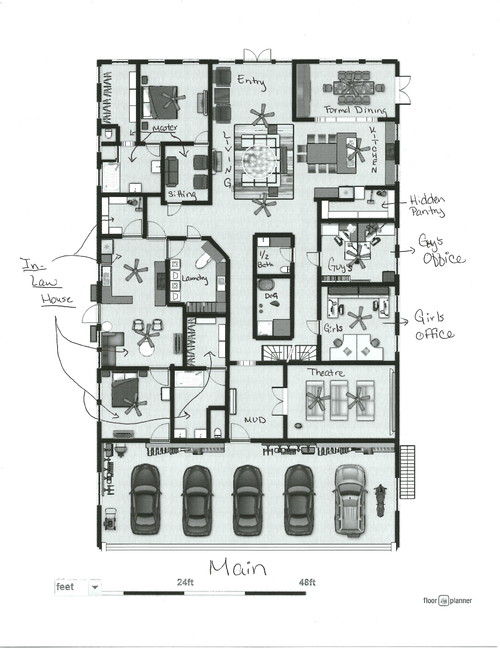  Single  Story  Multi Generational  House  Plans 