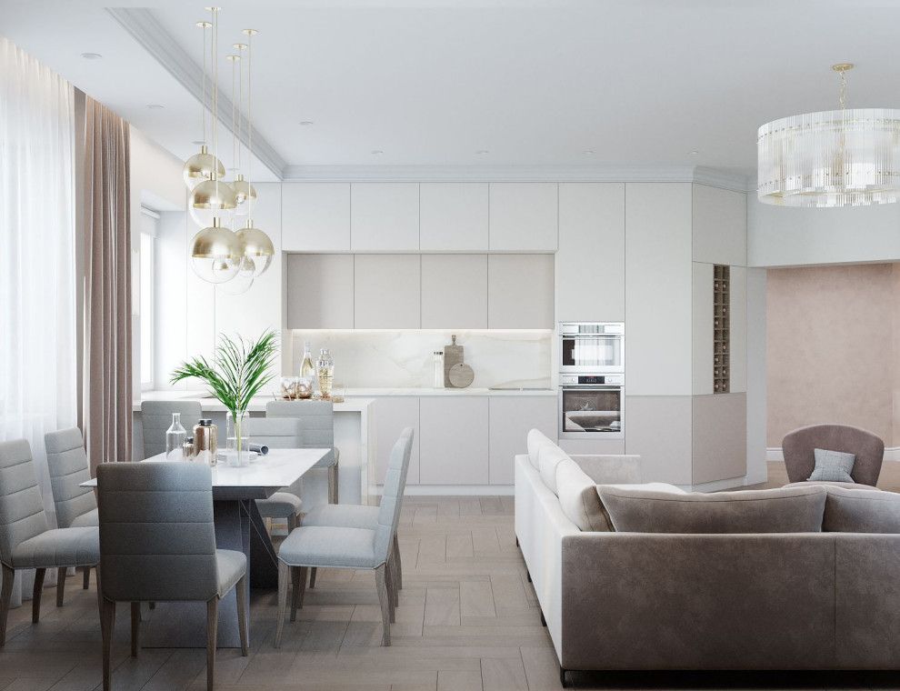 Трех комнатная квартира для успешной пары