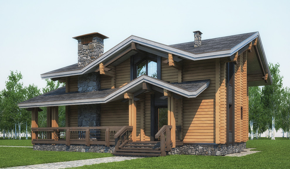 Из каменного в деревянный