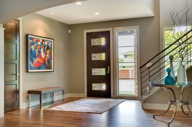 Edina Contemporary Remodel contemporaneo-ingresso