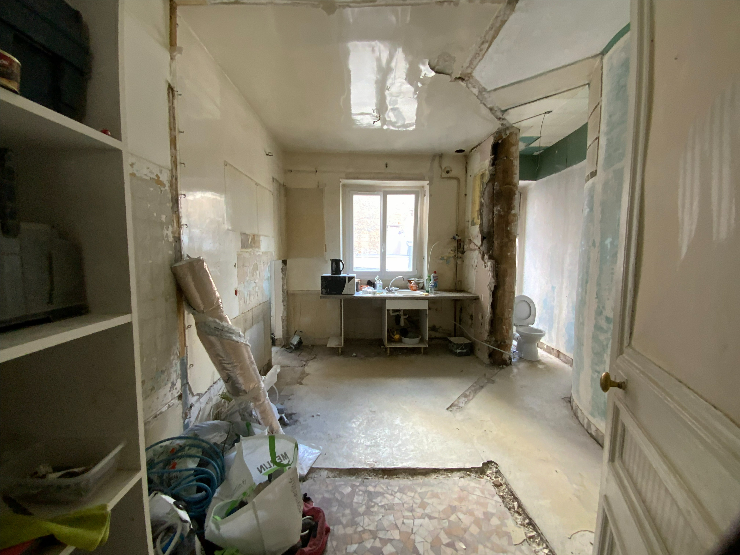 Rénovation complète d’un appartement de 90 m² – Paris 16