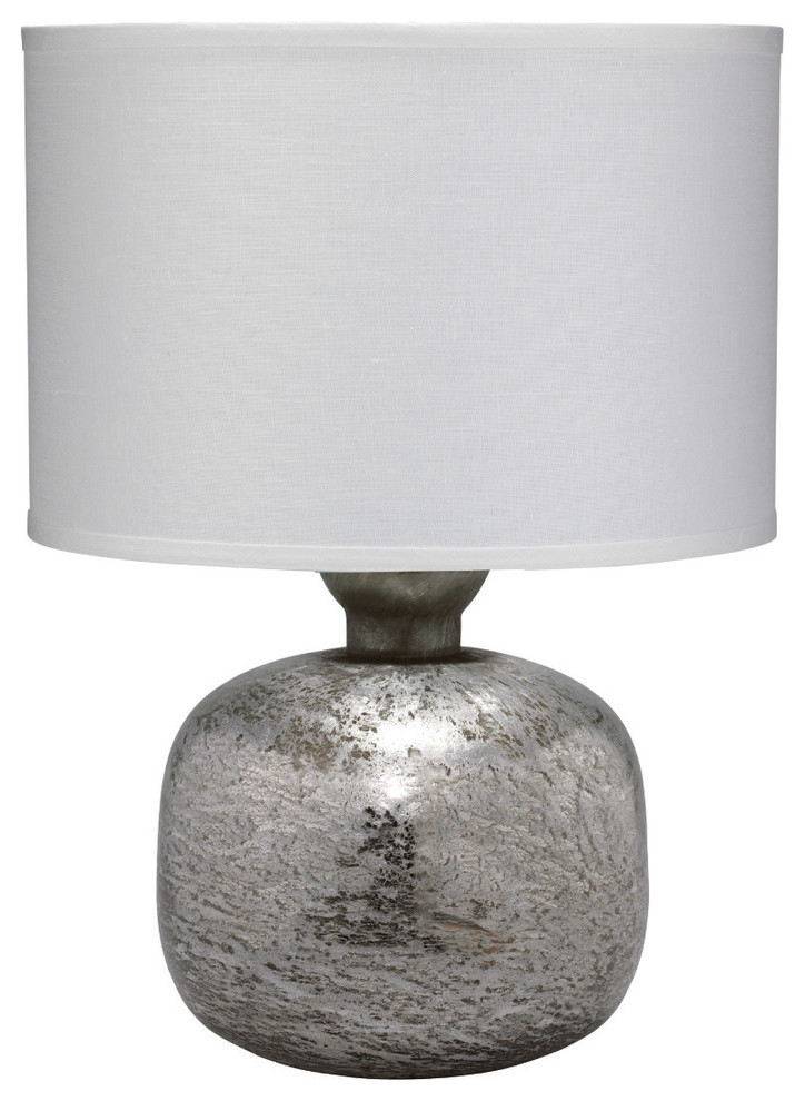 Jug Table Lamp - Textured Mercury