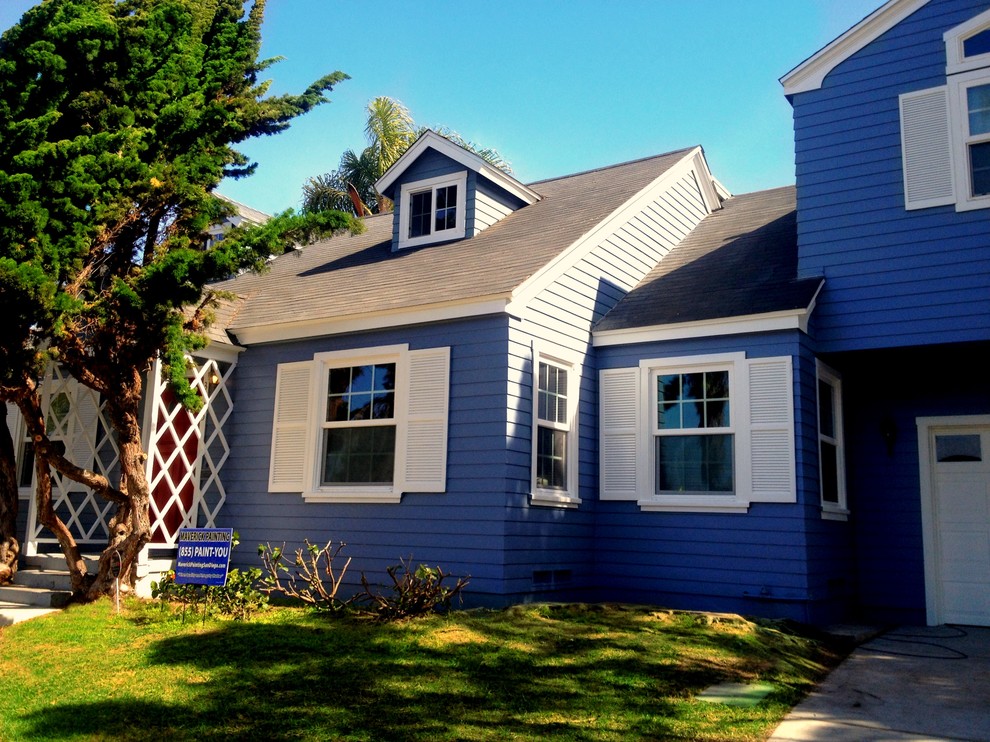 Pacific Beach Stucco Exterior Paint Craftsman Exterior