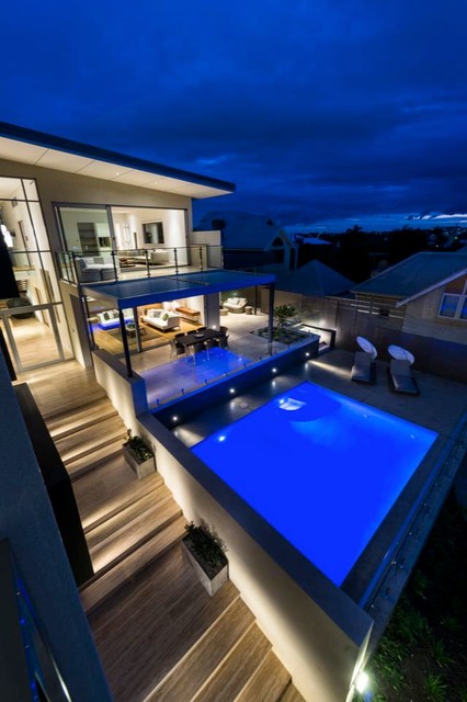 Bicton Residence contemporary-fasad