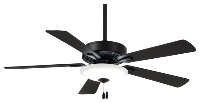 MINKA-AIRE Contractor Uni-Pack 52 in. Integrated LED Indoor Oil Rubbed Bronze Ceiling Fan with Light F656L-ORB - The Home Depot