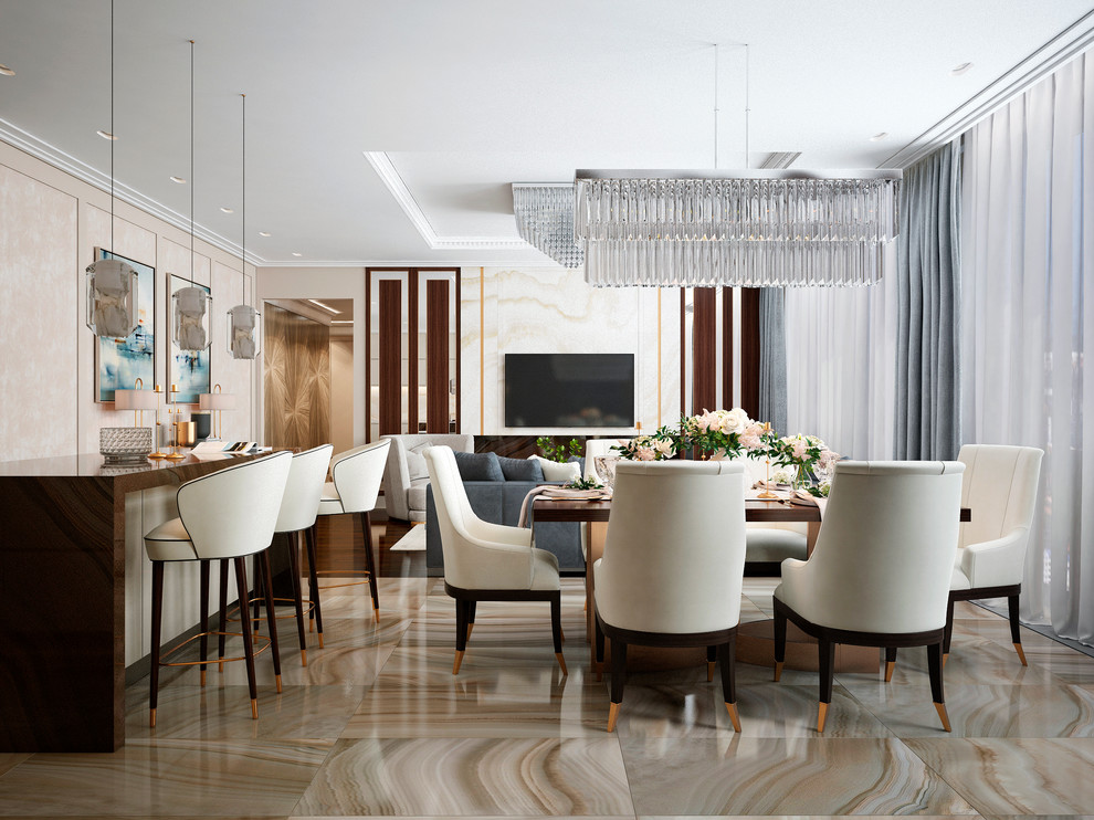 Квартира Центр Москвы - Современная классика - 180 кв.м.