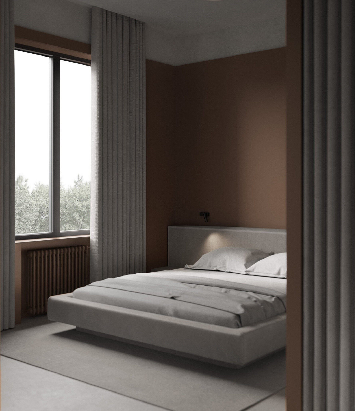 Дизайн-проект двухкомнатной квартиры 75 м2