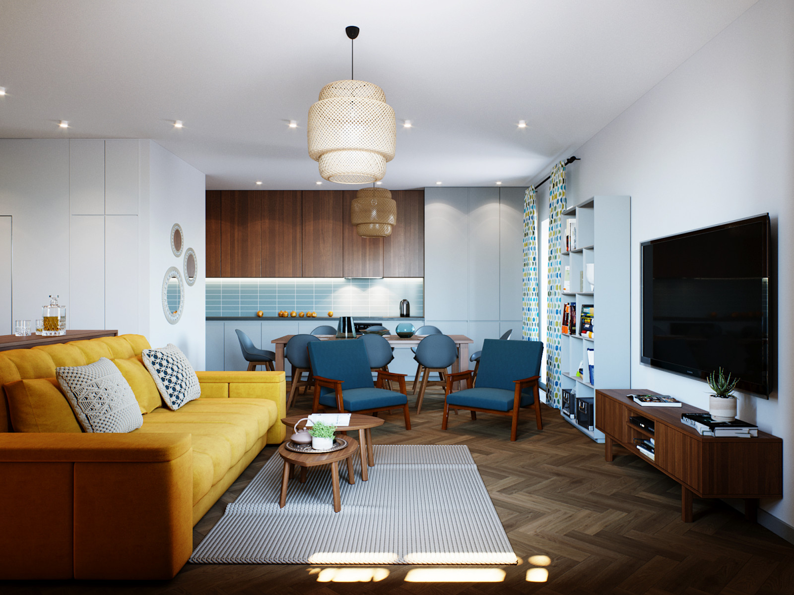 Таунхаус в скандинавском стиле