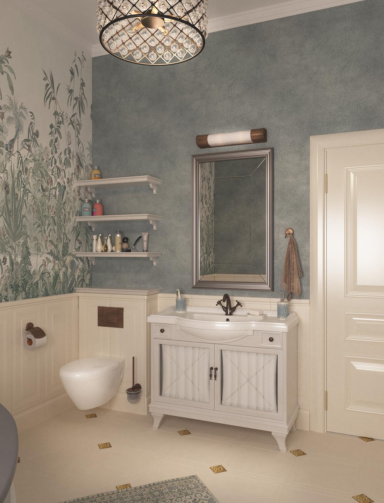 Дизайн 2-х этажного коттеджа в пос.Старокучергановка