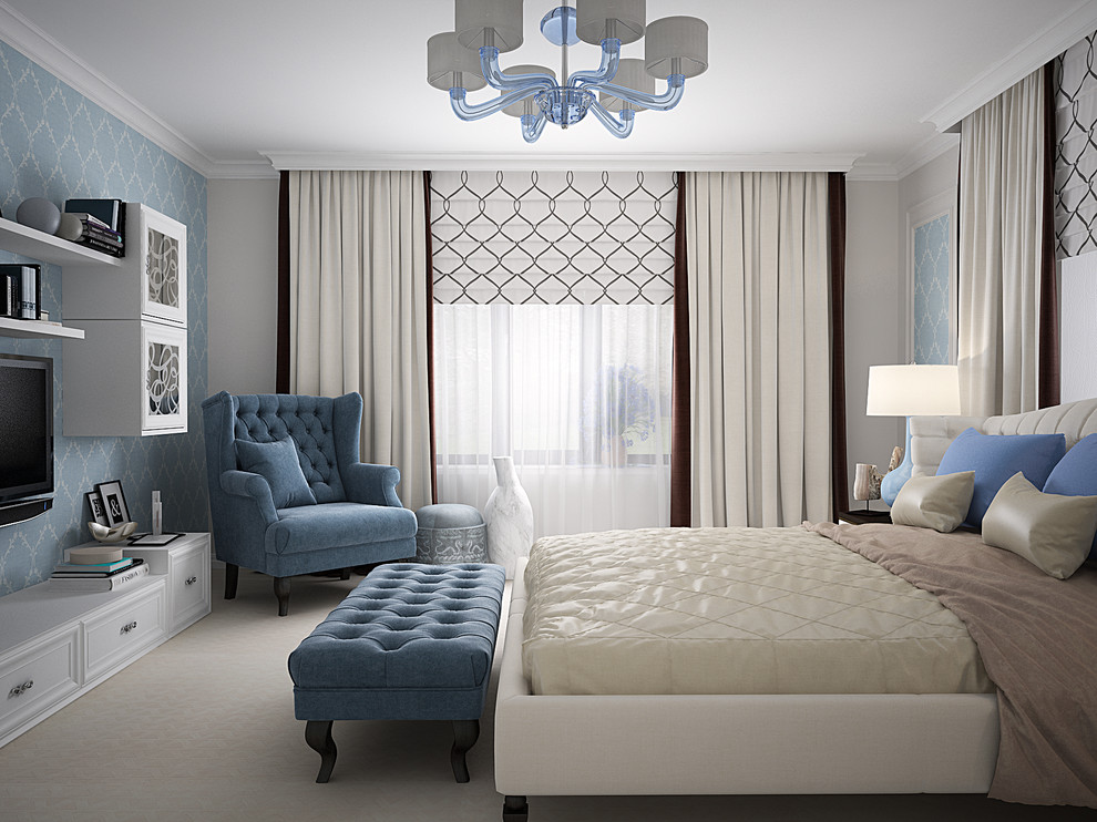 дизайн интерьеров дома 200м2 в пос. Гильдеево