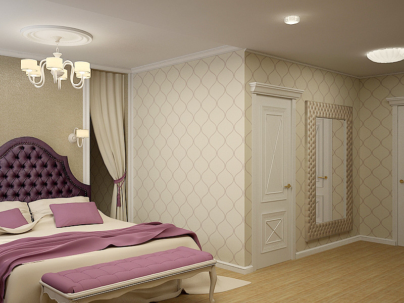 Квартира в современном классическом стиле.