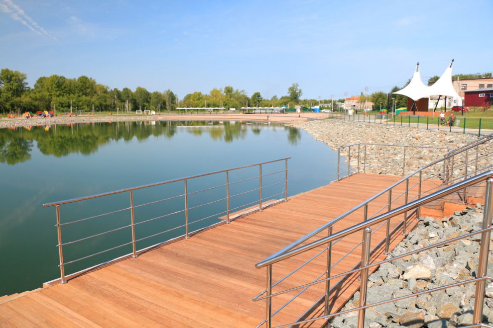 СТРОИТЕЛЬСТВО НАБЕРЕЖНОЙ И БЛАГОУСТРОЙСТВО ПЛЯЖНОЙ ЗОНЫ ОЗЕРА