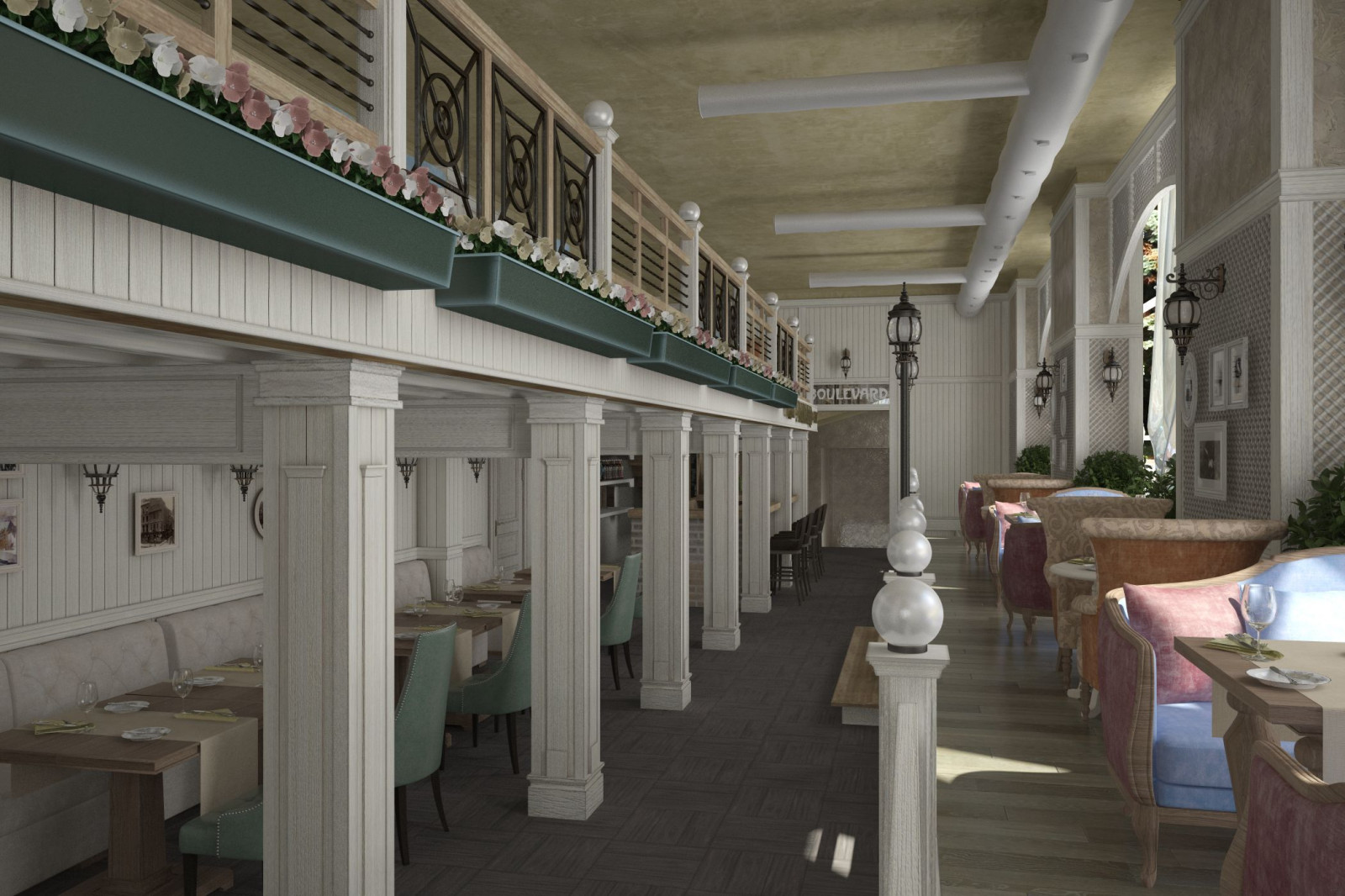 Кафе "Бульвар" (Театральное) / Чебоксары / 2013 г