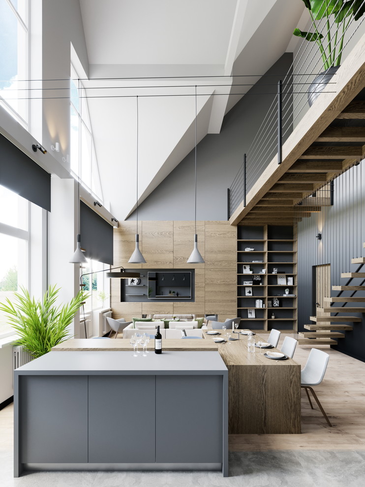 Квартира с мансардой