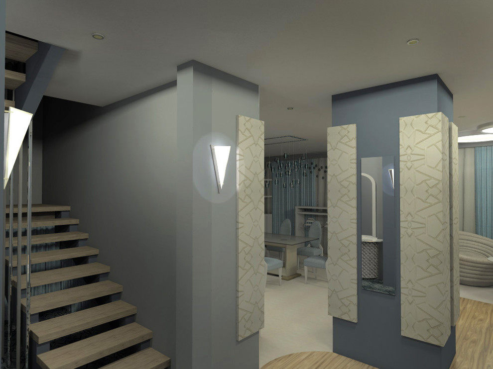 Квартира 2-х этажная квартира, 1 этаж с открытой планировкой