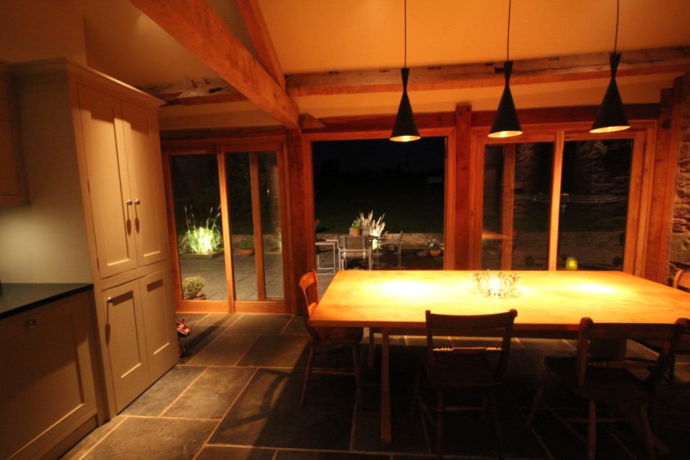 Photo of a rural dining room in Gloucestershire.