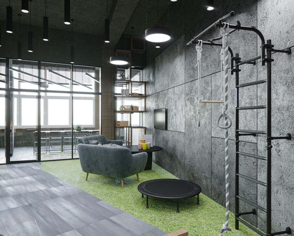 Дизайн проект офиса франчази Додо Пицца в Спб.