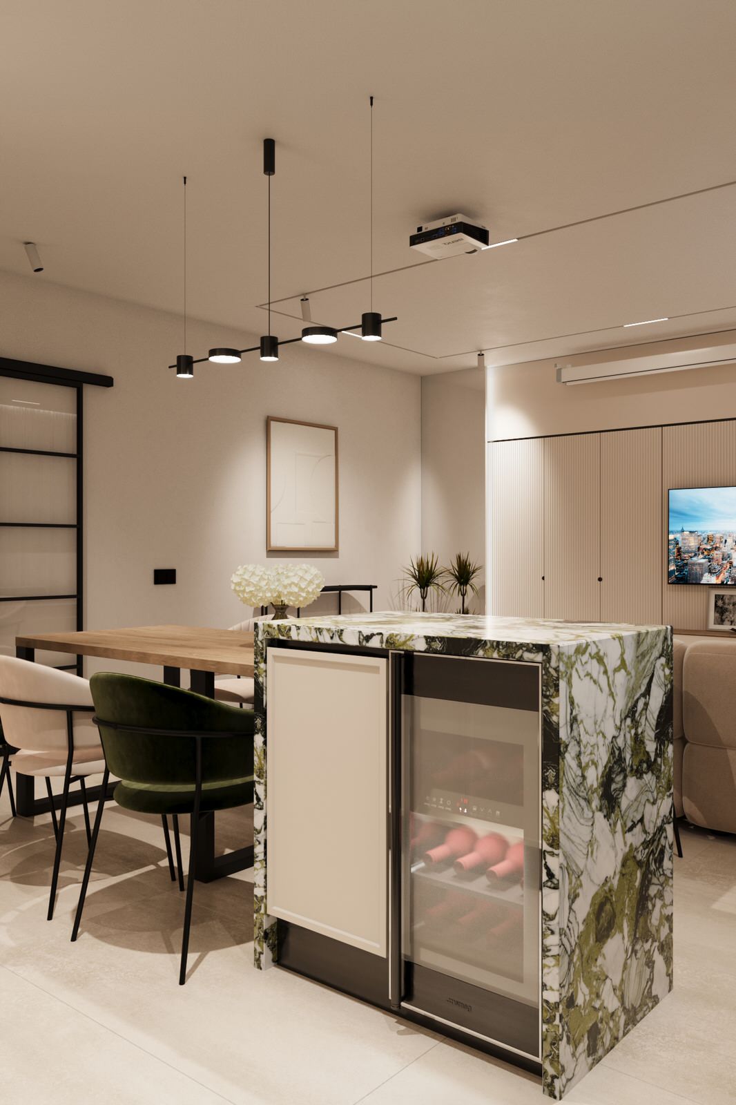 Кухня-гостиная