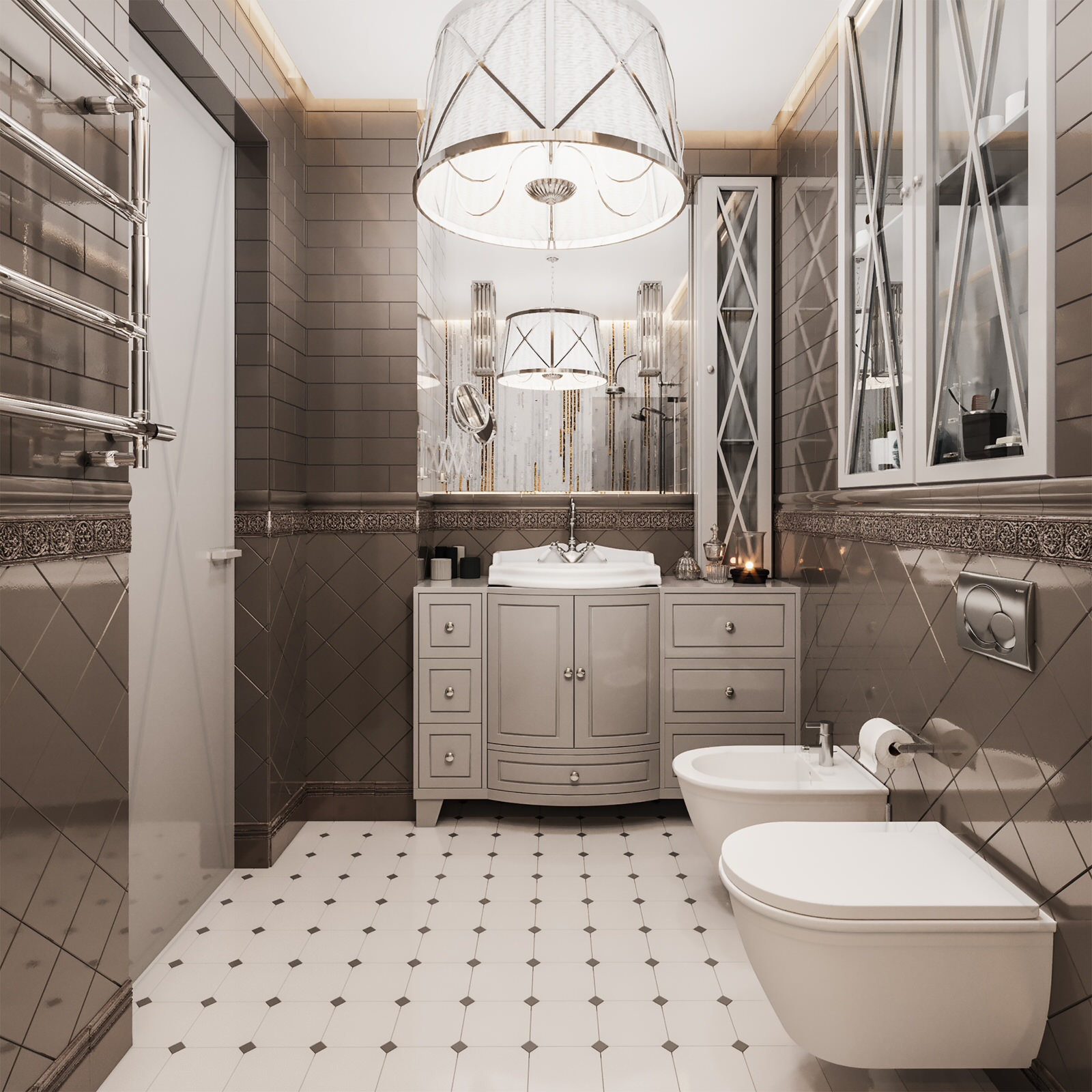 Светлая квартира в центральном районе