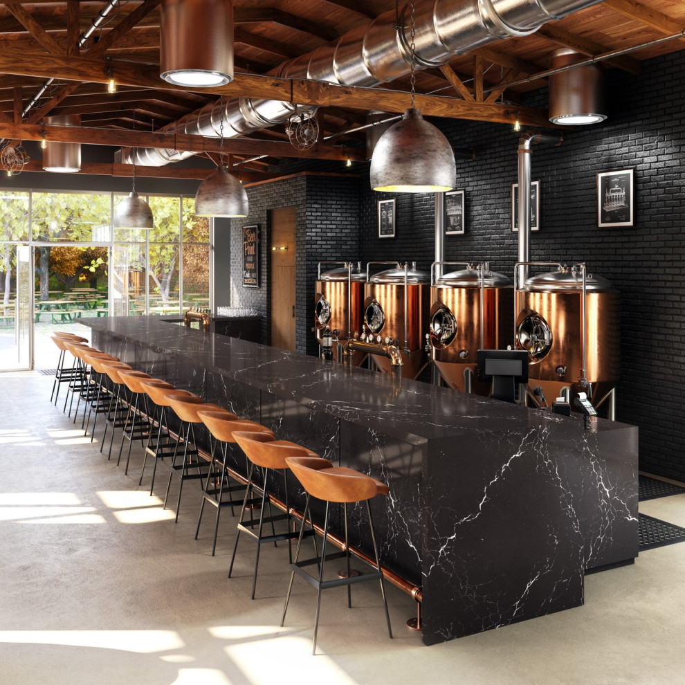 MOD Construction Showroom: Evertops Design Studio