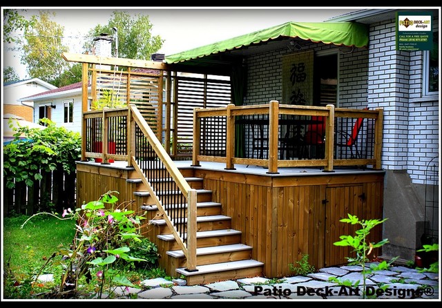 PATIO DECK-ART DESIGNS OUTDOOR LIVING - Contemporary - Patio - Montreal