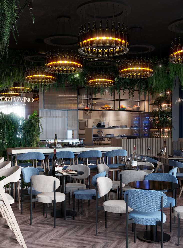 Дизайн ресторана у реки