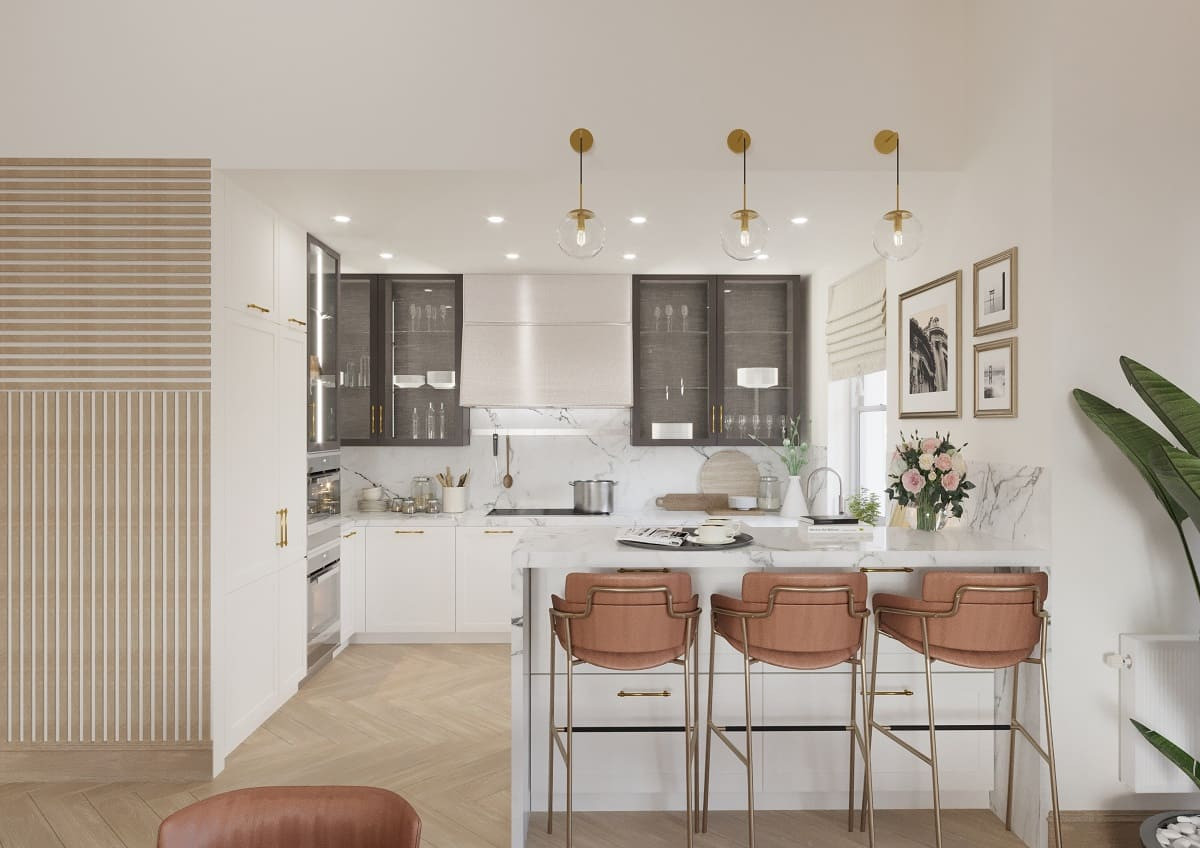 Загородный дом для молодой семьи с ребенком