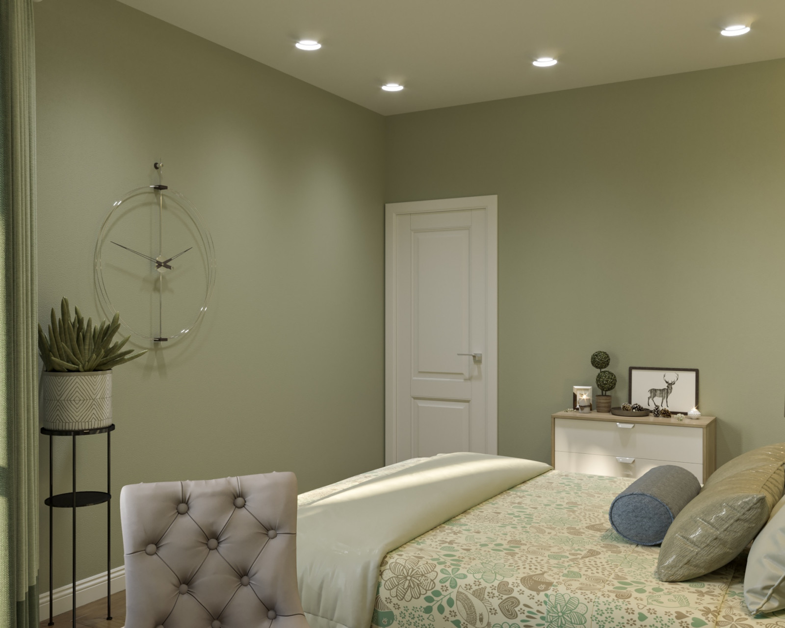 Квартира для дамы "Воздух"