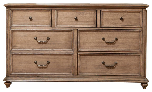 Melbourne 7 Drawer Dresser Traditional Dressers By Alpine Furniture Inc Melbourne 7 Drawer Dresser Traditional Dressers By Alpine Furniture Inc
