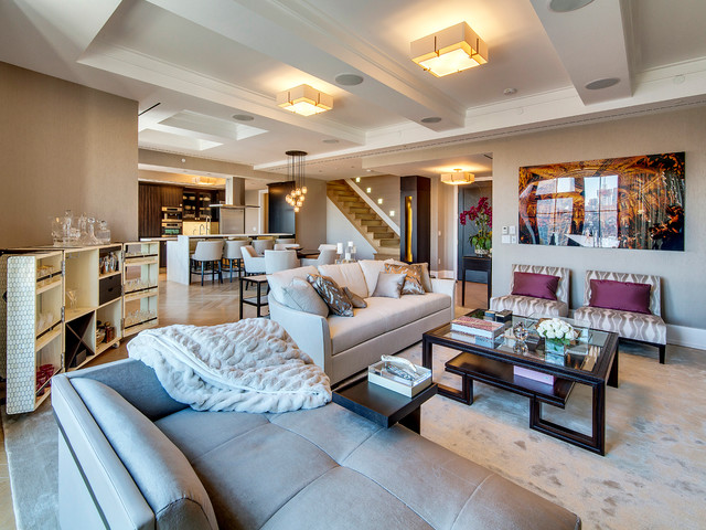Walker Tower modern-allrum