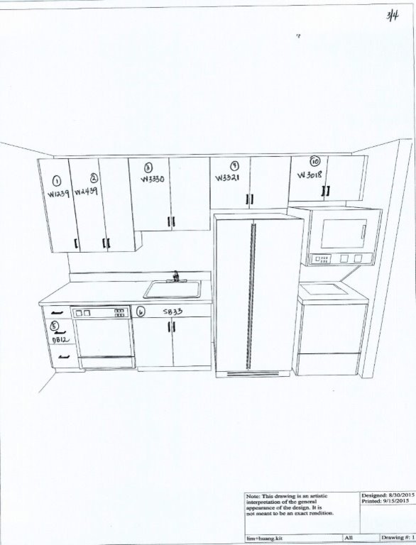 How much space should there be btw top of faucet & bottom of