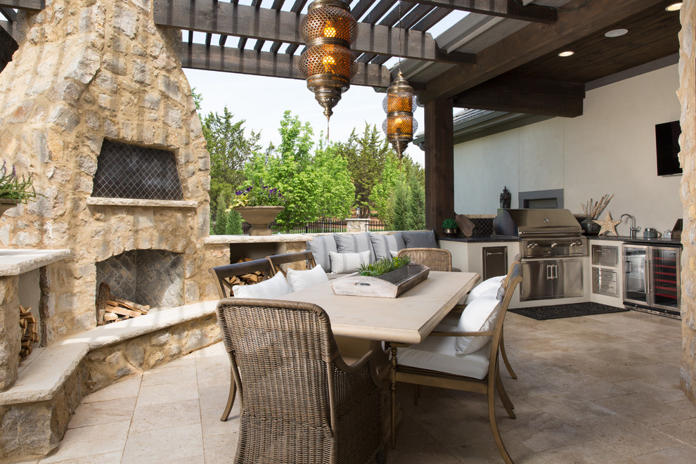 Old World Charmer Patio Kansas City by Nature's Touch Houzz