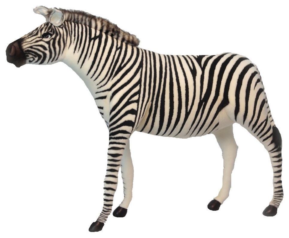 giant zebra stuffed animal