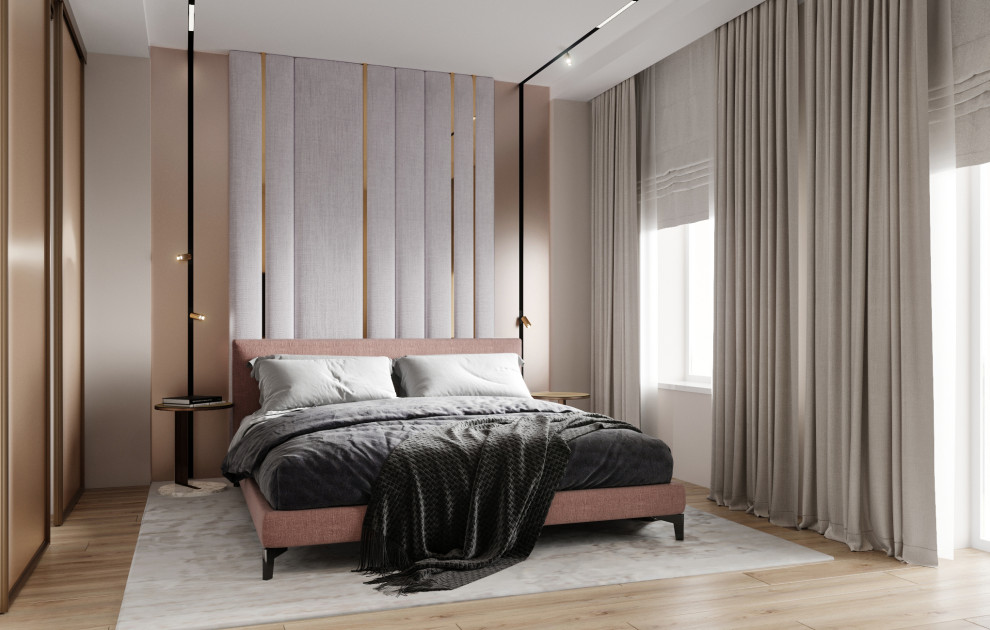 Спальня в стиле фьжн