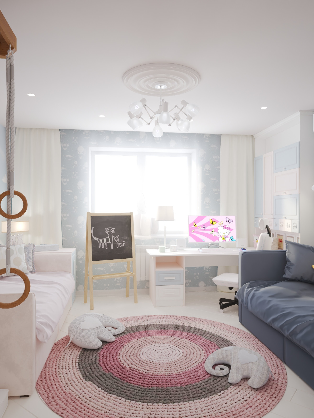 Трехкомнатная квартира / Чебоксары / 2019 год