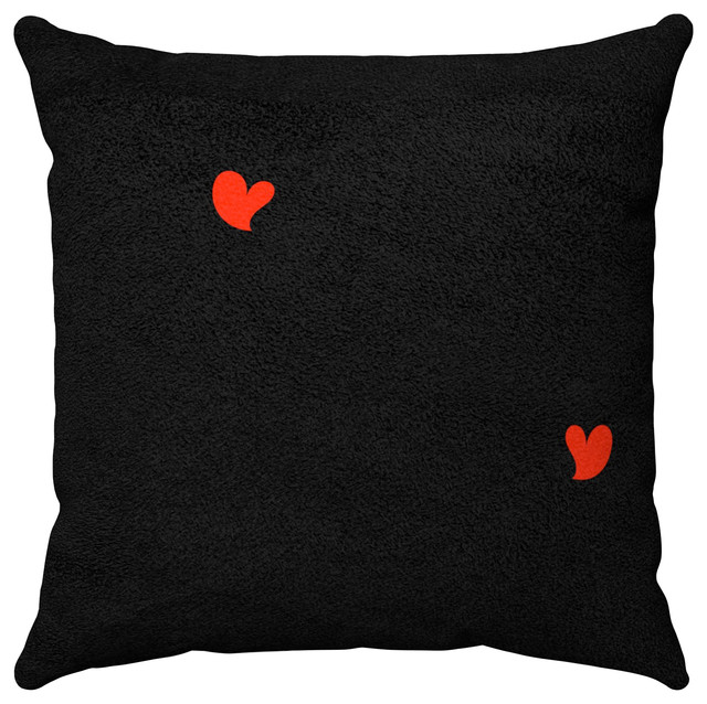 Two Hearts Decorative Cushion - Contemporary - Decorative Pillows - by Très Elite