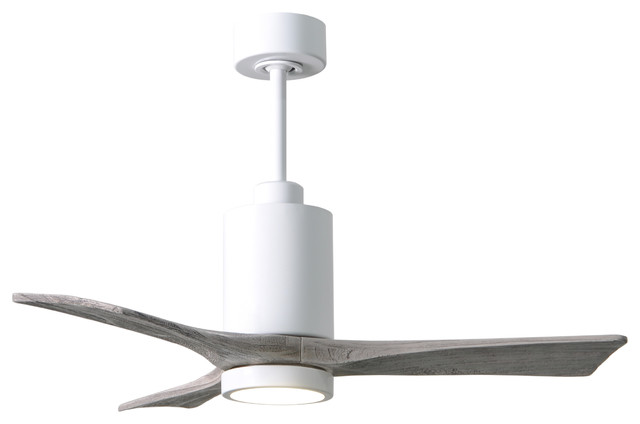 Patricia 3 Blade 42 Paddle Fan With Light Kit Farmhouse Ceiling Fans By Todaysfans Houzz