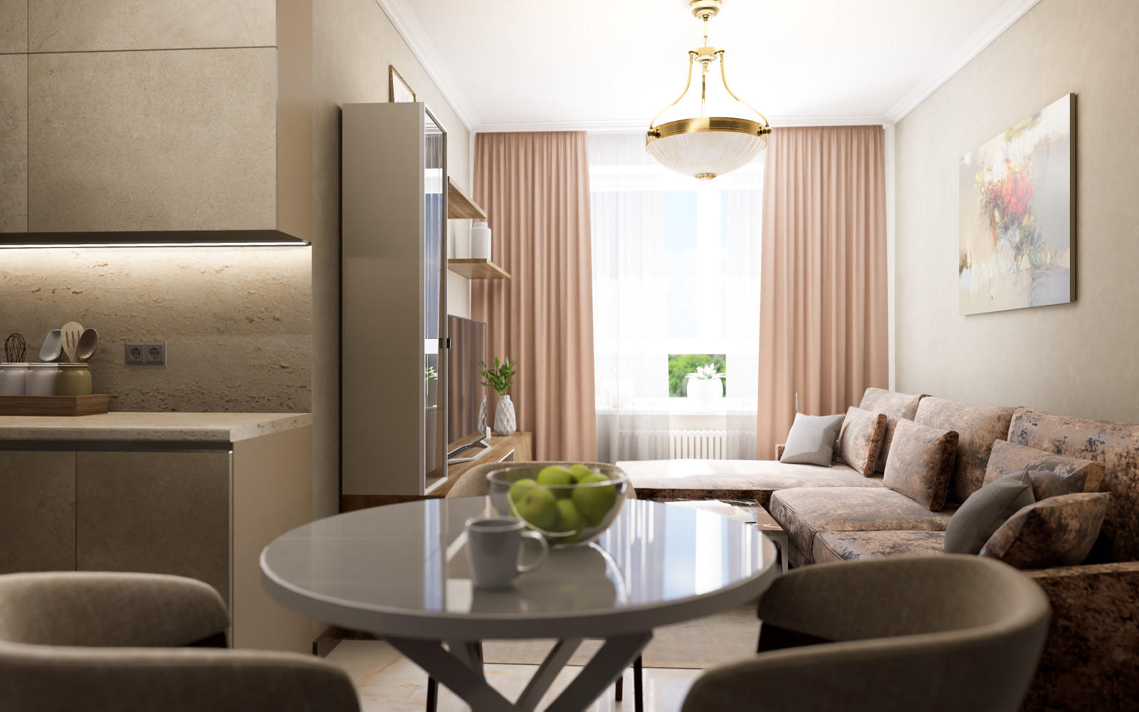 Двухкомнатная квартиры в Новой Москве