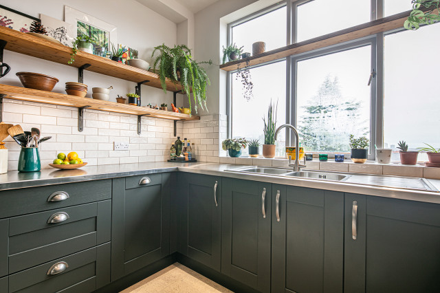 Bold & Industrial Kitchen-diner industrielt-koekken