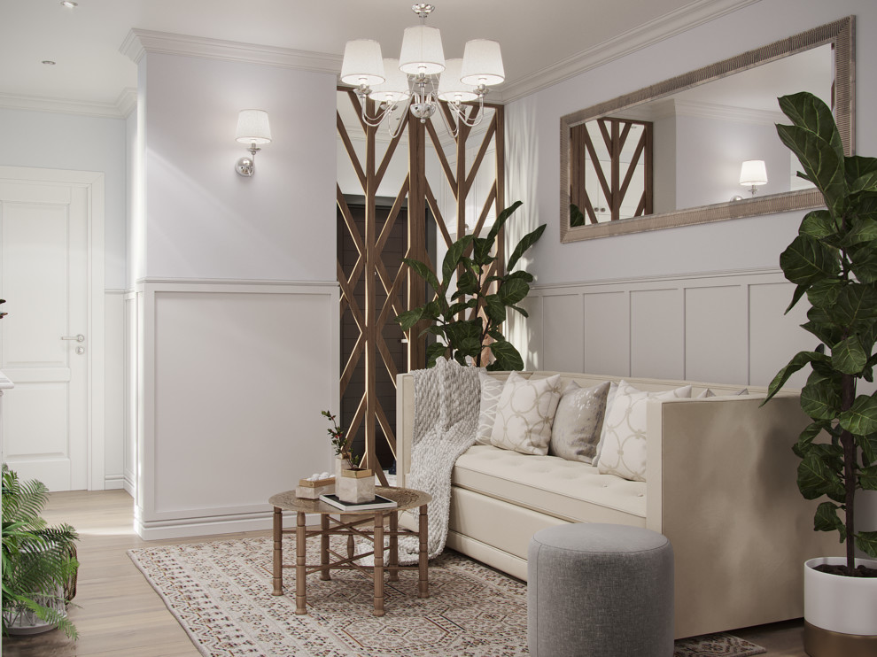 Проект квартиры в скандинавском стиле для молодой семьи