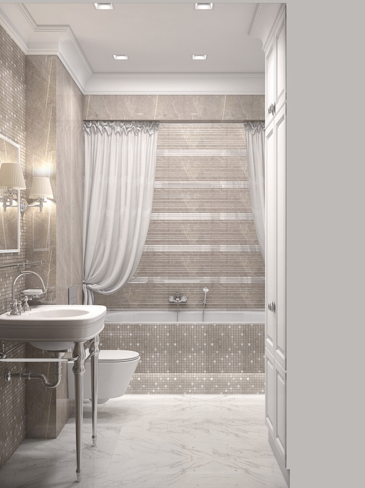 Двухуровневая квартира. Современный АР Деко