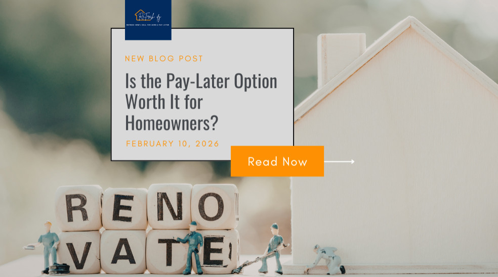 Is the pay-later option worth it for homeowners?