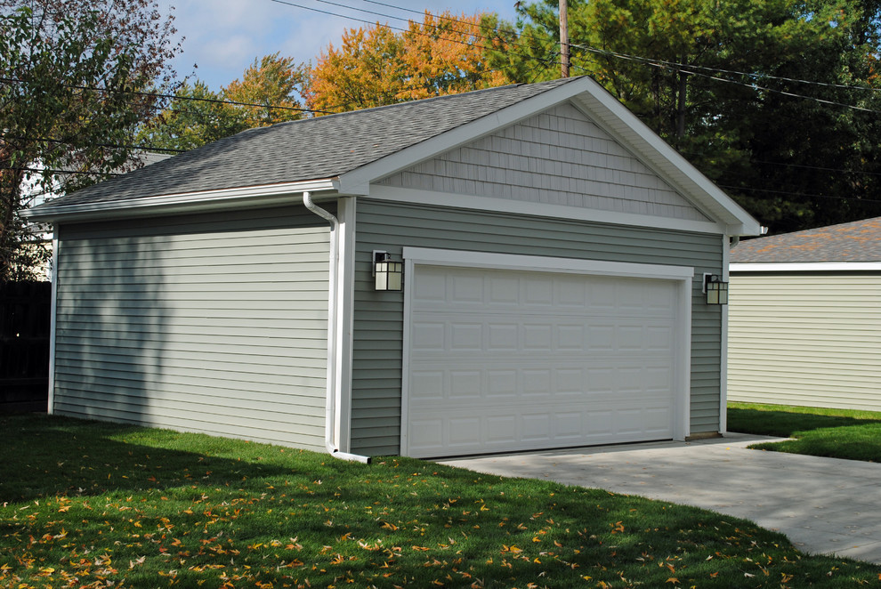 Example of a shed design in Detroit
