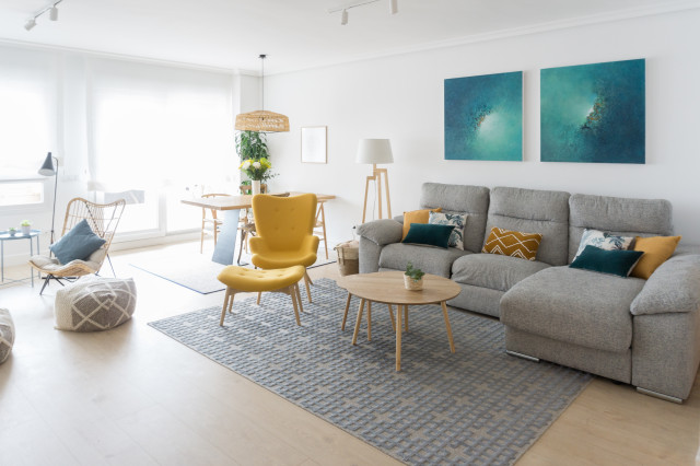 PROYECTO DECORACI&Oacute;N SAL&Oacute;N Y DORMITORIO INFANTIL scandinavian-living-room