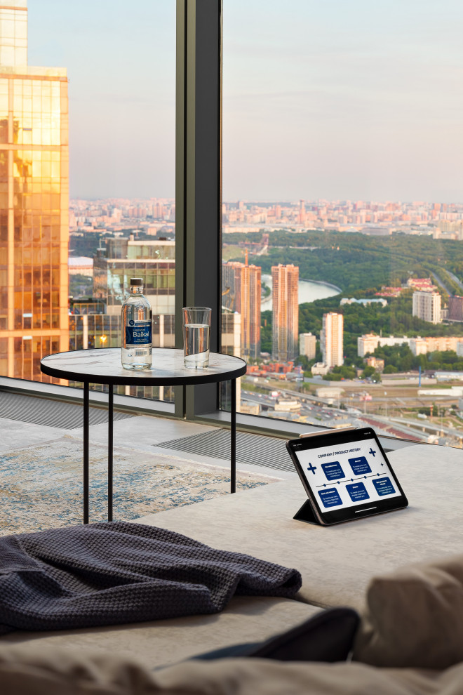 Рекламная фотосъемка апартамента в башне "Нева"